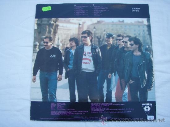 Discos de vinilo: BURNING - CUCHILLO - LP - RARO - AUTOGRAFIADO - Foto 2