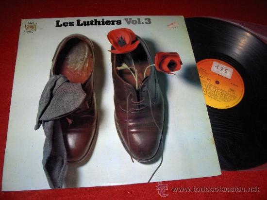Discos de vinilo: LES LUTHIERS Vol 3 LP 1977 CBS ED ESPA&Ntilde;OLA