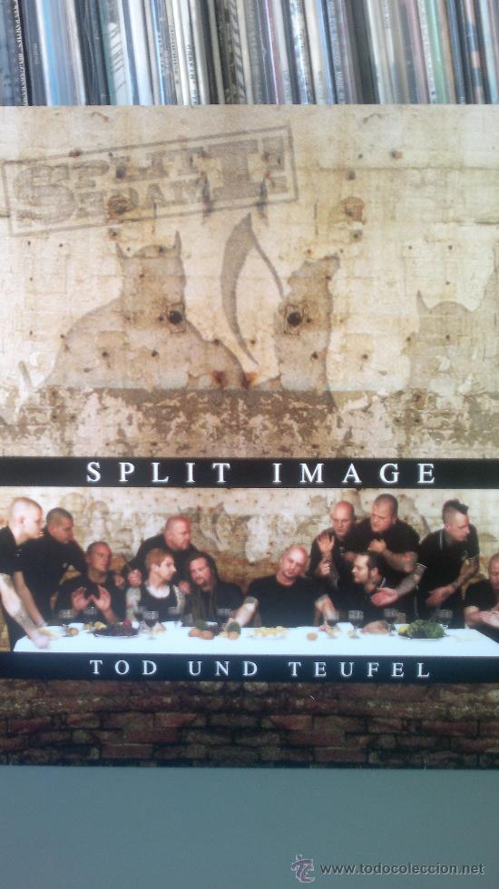Discos de vinilo: SPLIT IMAGE - TOD UND TEUFEL.SKIN, OI. - Foto 1