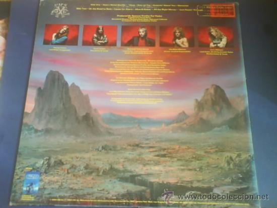 Discos de vinilo: KICK AXE  VICES   PROMOTIONAL COPY - Foto 2