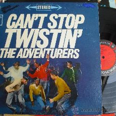 Discos de vinilo: LP THE ADVENTURERS CAN´T STOP TWISTIN ORIGINAL COLUMBIA USA 1962 ROCK AND ROLL RARÍSIMO VG+/VG+. Lote 31266881