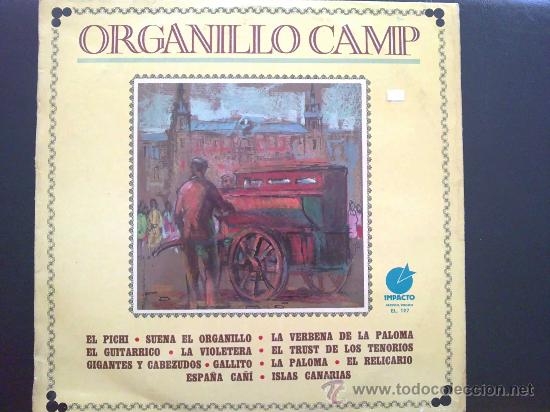 Discos de vinilo: ORGANILLO CAMP, EL PICHI, ETC. LP DE VINILO - Foto 1
