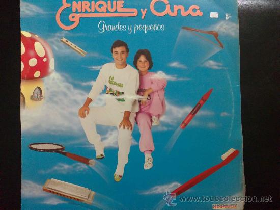 Discos de vinilo: ENRIQUE Y ANA, GRANDES Y PEQUE&Ntilde;OS - LP - Foto 1