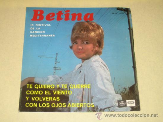 Discos de vinilo: BETINA - - Foto 1
