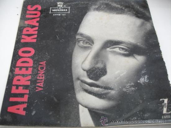 Discos de vinilo: ALFREDO KRAUS -VALENCIA - - Foto 1