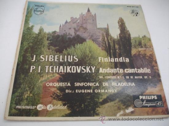 Discos de vinilo: SIBELIUS / TCHAIKOVSKY - Foto 1