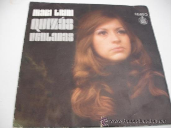 Discos de vinilo: MARI TRINI. QUIZ&Aacute;S Y VENTANAS. - Foto 1