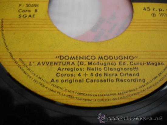 Discos de vinilo: DOMENICO MODUGNO - Foto 1