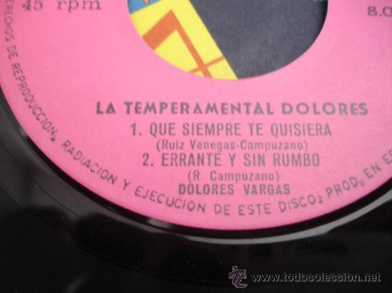 Discos de vinilo: DOLORES VARGAS - Foto 2