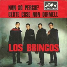 Discos de vinilo: LOS BRINCOS SINGLE SELLO JOLLY EDITADO EN ITALIA