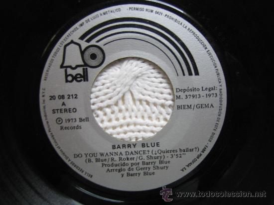 Discos de vinilo: SINGLES  BARRY BLUE 1973 - Foto 2