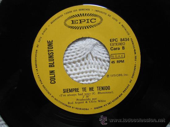 Discos de vinilo: SINGLES  COLIN BLUNSTONE 1973 - Foto 3