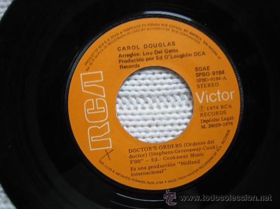 Discos de vinilo: SINGLES CAROL DOUGLAS 1974 - Foto 2