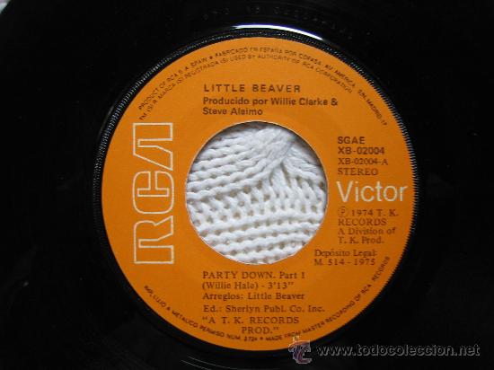 Discos de vinilo: SINGLES  LITTLE BEAVER 1975 - Foto 2