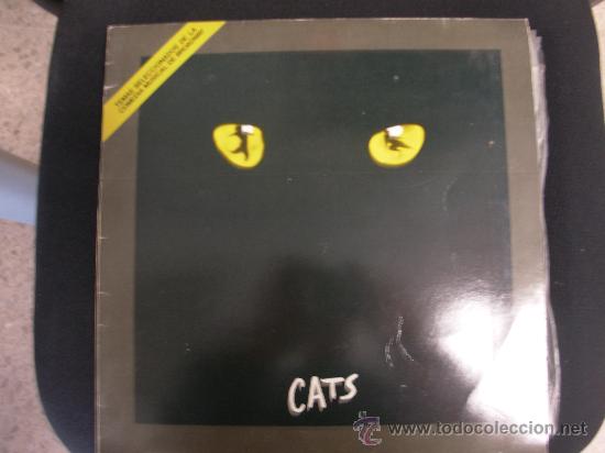 Discos de vinilo: cats. lloyd webber. epic 1983. lp - Foto 1