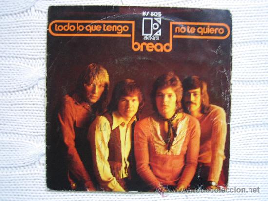Discos de vinilo: SINGLES  BREAD 1972 - Foto 1