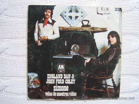 Discos de vinilo: SINGLES  ENGLAND DAN & JOHN FORD COLEY 1972 - Foto 1