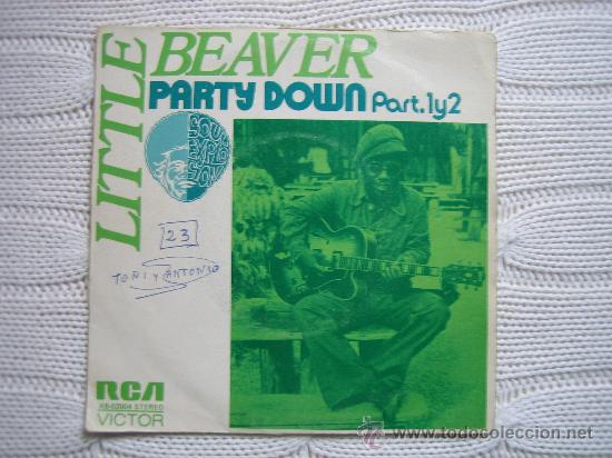 Discos de vinilo: SINGLES  LITTLE BEAVER 1975 - Foto 1