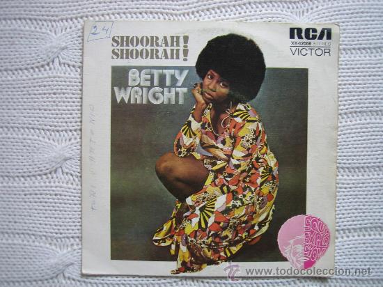 Discos de vinilo: SINGLES BETTY WRIGHT 1974 - Foto 1