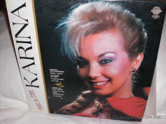 Discos de vinilo: karina-lp-(ayer y hoy) - Foto 1