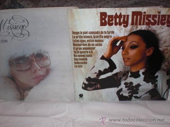 Discos de vinilo: betty missiego-2 lp`s - Foto 1