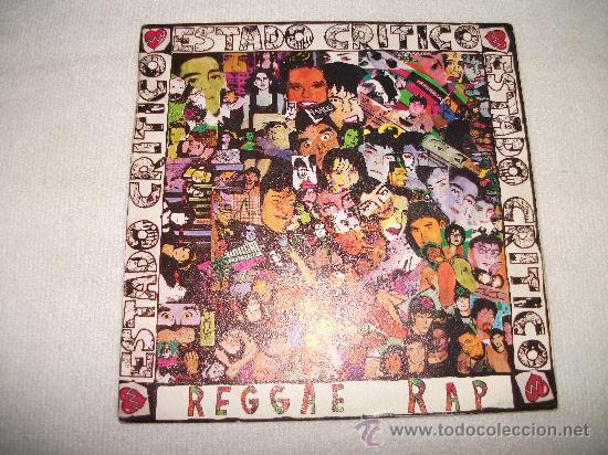 Discos de vinilo: ESTADO CRITICO / REGGAE RAP / POLYDOR 1991 - Foto 1