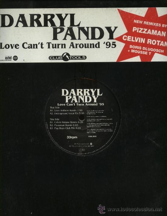 Discos de vinilo: Darryl Pandy - Love can&acute;t turn around - Foto 1