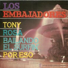 Discos de vinilo: LOS EMBAJADORES EP SELLO ZAFIRO AÑO 1963