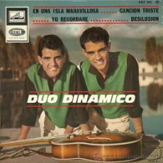 Discos de vinilo: DUO DINAMICO EP SELLO EMI LA VOZ DE SU AMO EDICCIÓN FRANCESA.. Lote 31385094