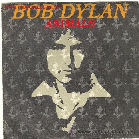 Discos de vinilo: BOB DYLAN - Animals / When he returns- Single, CBS; 1979 - Foto 1