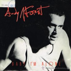 Discos de vinilo: ANDY FORREST - BABY I'M ALONE / I WISH Nº 1 - SINGLE 1987