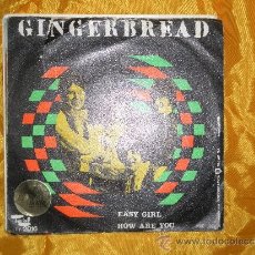 Discos de vinilo: GINGERBREAD. HOW ARE YOU / EASY GIRL.THREE LIONS 1970. Lote 31510521