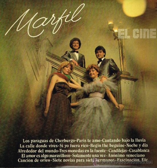 Discos de vinilo: Marfil - El cine - Lp 1981 - - Foto 1