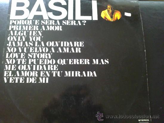 Discos de vinilo: BASILIO, POR QU&Eacute; SER&Aacute; SER&Aacute; - LP VINILO - Foto 1