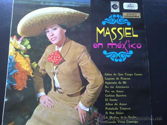 Discos de vinilo: MASSIEL EN M&Eacute;XICO - DISCO DE VINILO LP - Foto 1