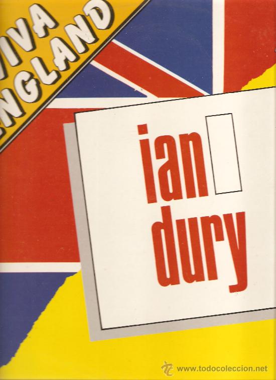 Discos de vinilo: LP IAN DURY - VIVA ENGLAND - Foto 1