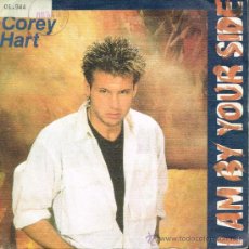 Discos de vinilo: COREY HART - I AM BY YOUR SIDE / POLITICAL CRY - SINGLE 1986 - PROMO