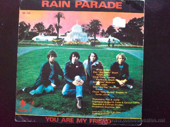 Dischi in vinile: RAIN PARADE - YOU ARE MY FRIEND / GREEN ON RED - BLACK RIVER - SINGLE