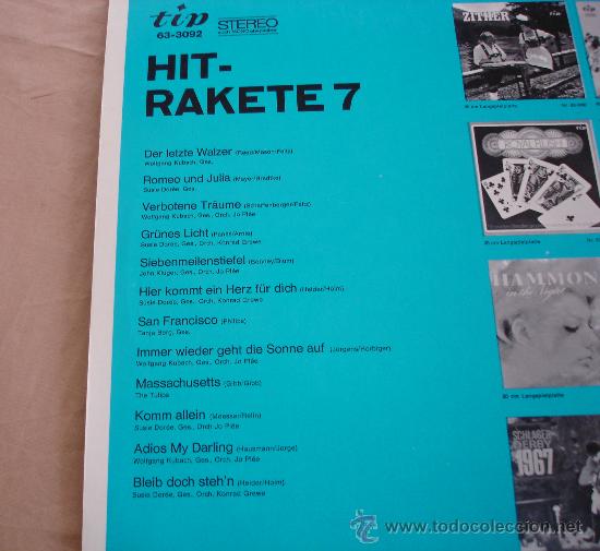 Discos de vinilo: HIT RAKETE N&ordm; 7. - Foto 3