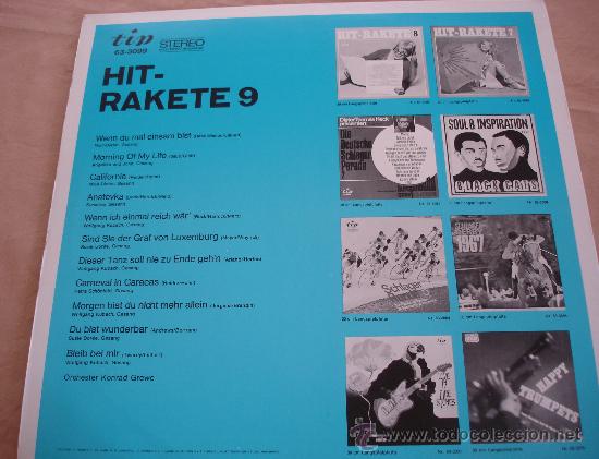 Discos de vinilo: HIT RAKETE N&ordm; 9. - Foto 3