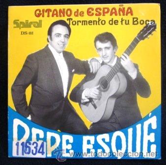 Discos de vinilo: PEPE ESQU&Eacute;  -  GITANO DE ESPA&Ntilde;A - 1971 - Foto 1