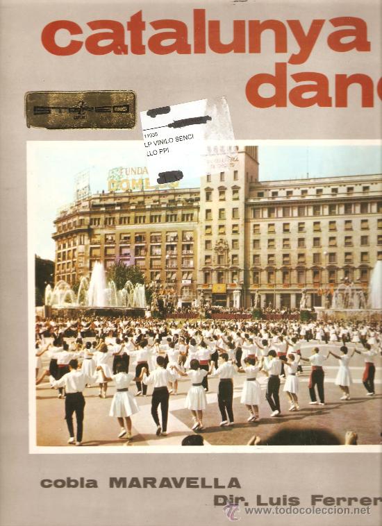Discos de vinilo: LP COBLA MARARELLA - CATALUNYA DANSA ( SARDANES ) - Foto 1