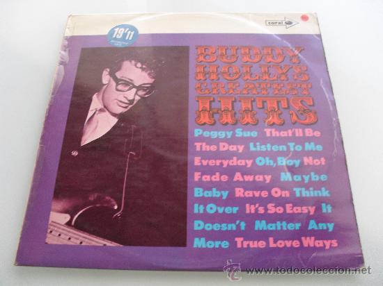 Discos de vinilo: BUDDY HOLLYS - GREATEST HITS 1957 - Foto 1