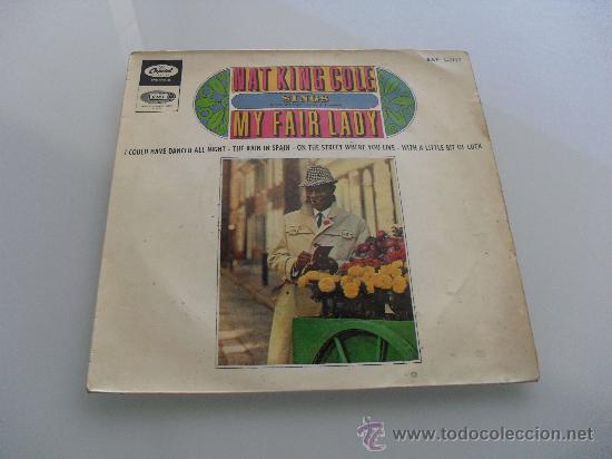 Discos de vinilo: NAT KING COLE - I COULD HAVE DANCED ALL NIGHT + 3 EP 1964 - Foto 1