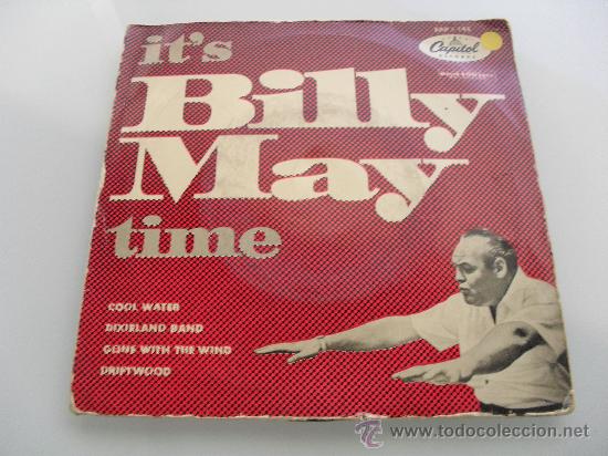 Discos de vinilo: BILLY MAY - ITS BILLY MAY TIME - COOL WATER + 3 EP - Foto 1