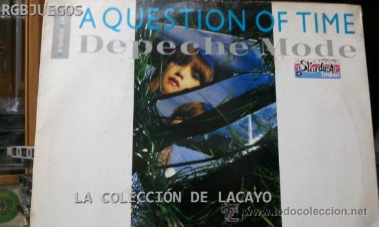 Discos de vinilo: DEPECHE MODE-AQUESTION OF TIME - Foto 1