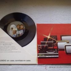 Discos de vinilo: ORIGINAL SINGLE 45 RPM - FLEXIBLE -UNA SOLA CARA DE PUBLICIDAD GRUNDIG - 1979. Lote 31604788