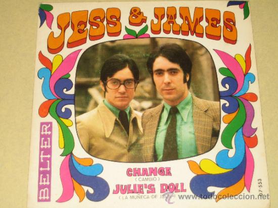 Discos de vinilo: JESS Y JAMES - CHANGE - VINILO MUY NUEVO - Foto 1