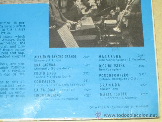 Discos de vinilo: PACO Y LOS ATALAYAS - 1970 - Foto 2