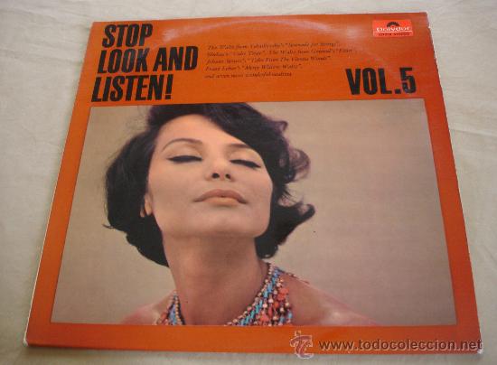 Discos de vinilo: STOP LOOK AND LISTEN, VOL. 5. - Foto 1